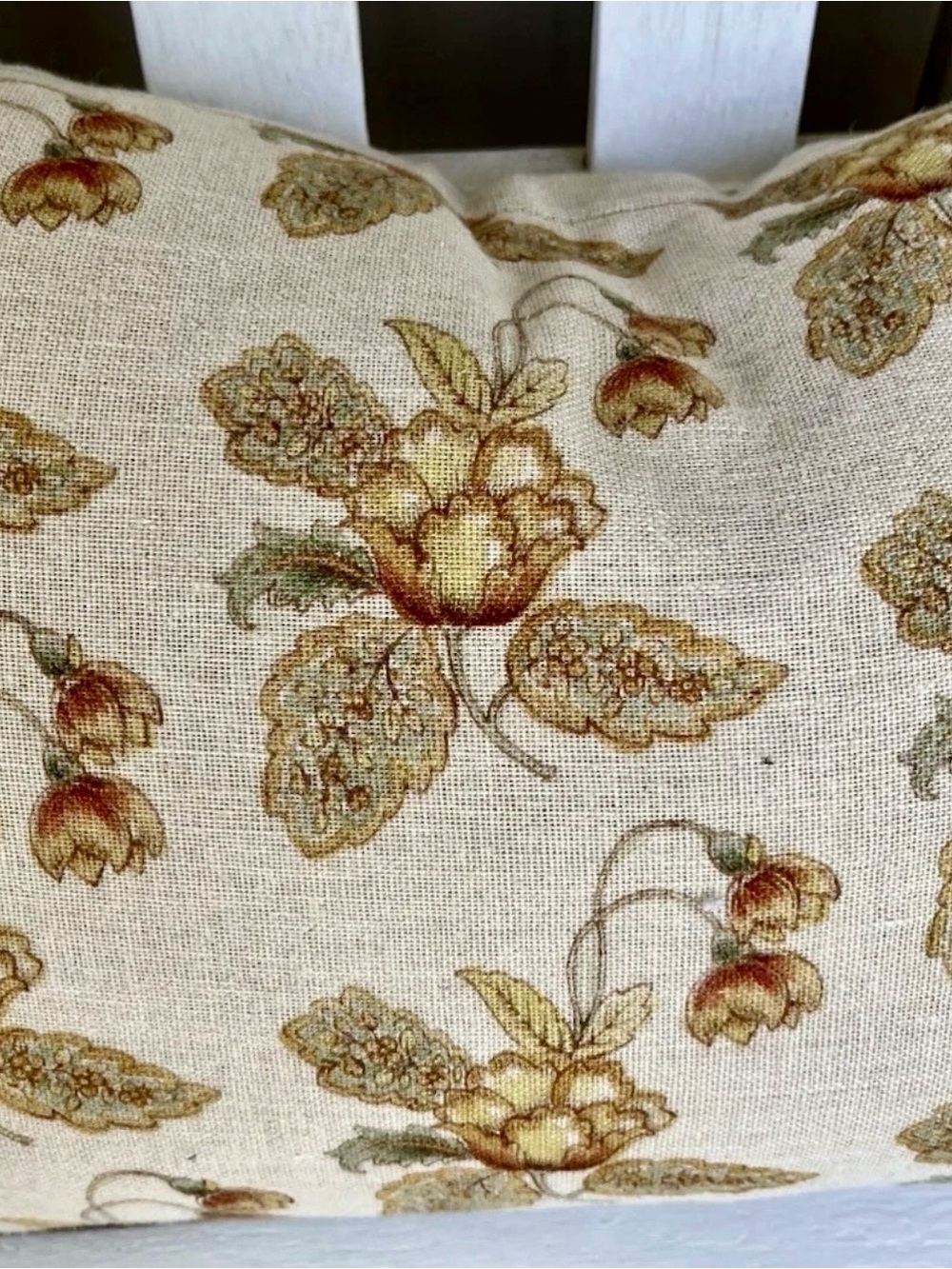 Zara Home Floral Botanical Decorative Linen Pillow 10x20 - Picture 6 of 6